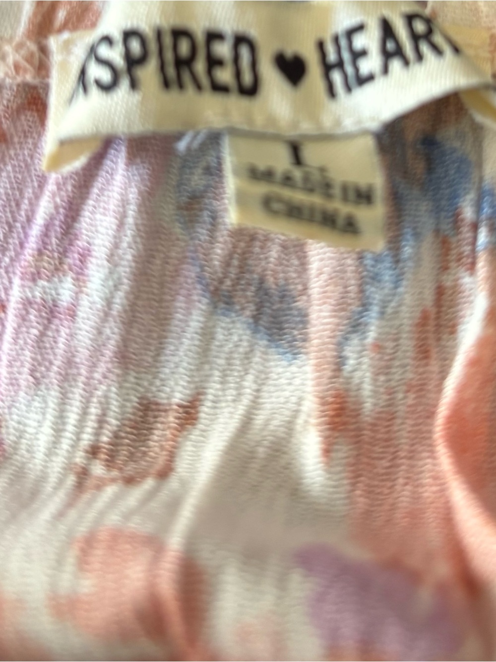 Inspired Hearts Pastel Floral Slip Dress in Blush, Dusty Blue & Mauve - Picture 4 of 7